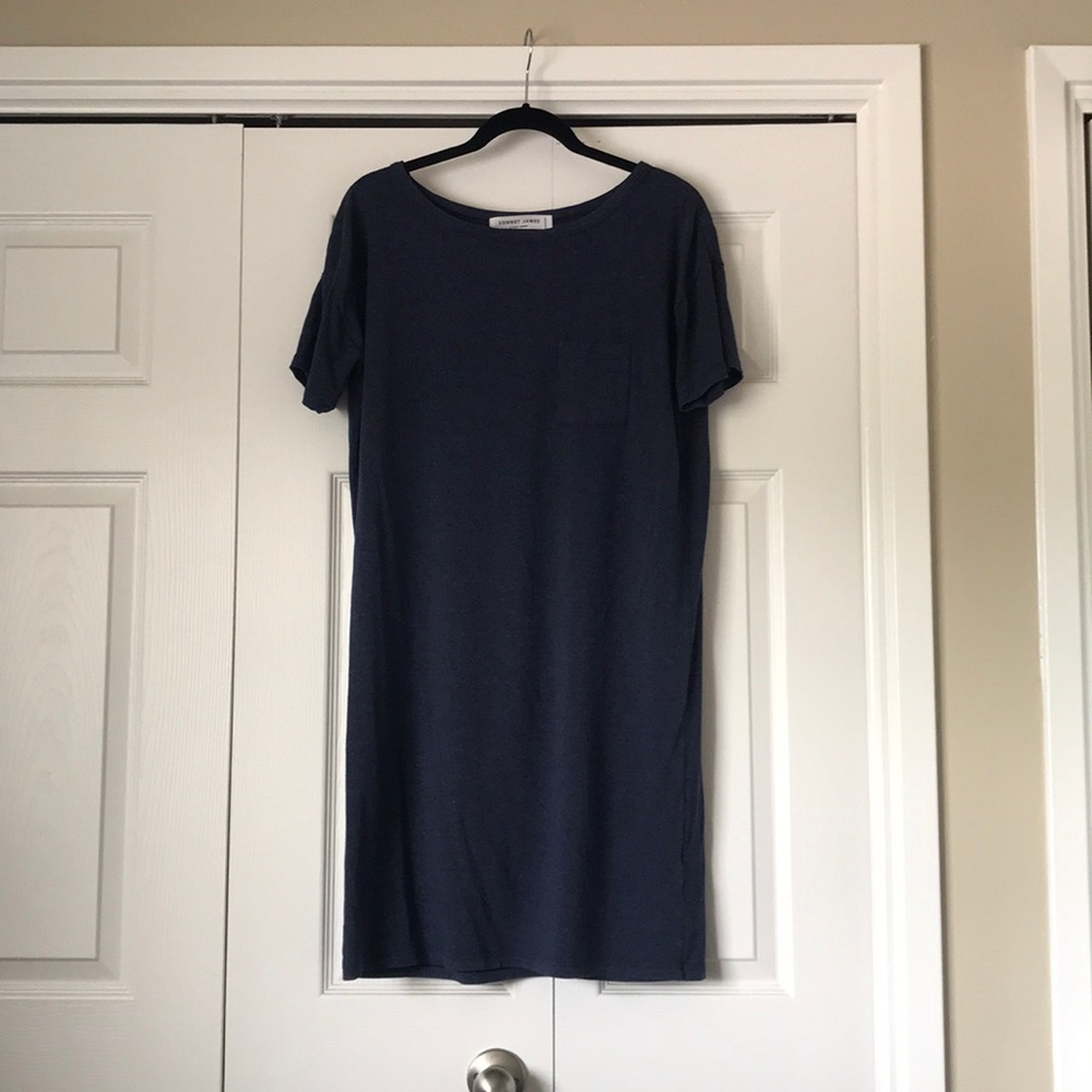 Drop shoulder t shirt play dress from Sonnet James